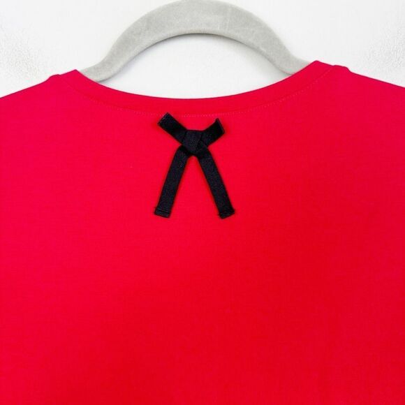 KATE SPADE BROOME STREET | Red Ponte Bell Sleeve Mini Dress Women’s Size Small - Picture 12 of 15